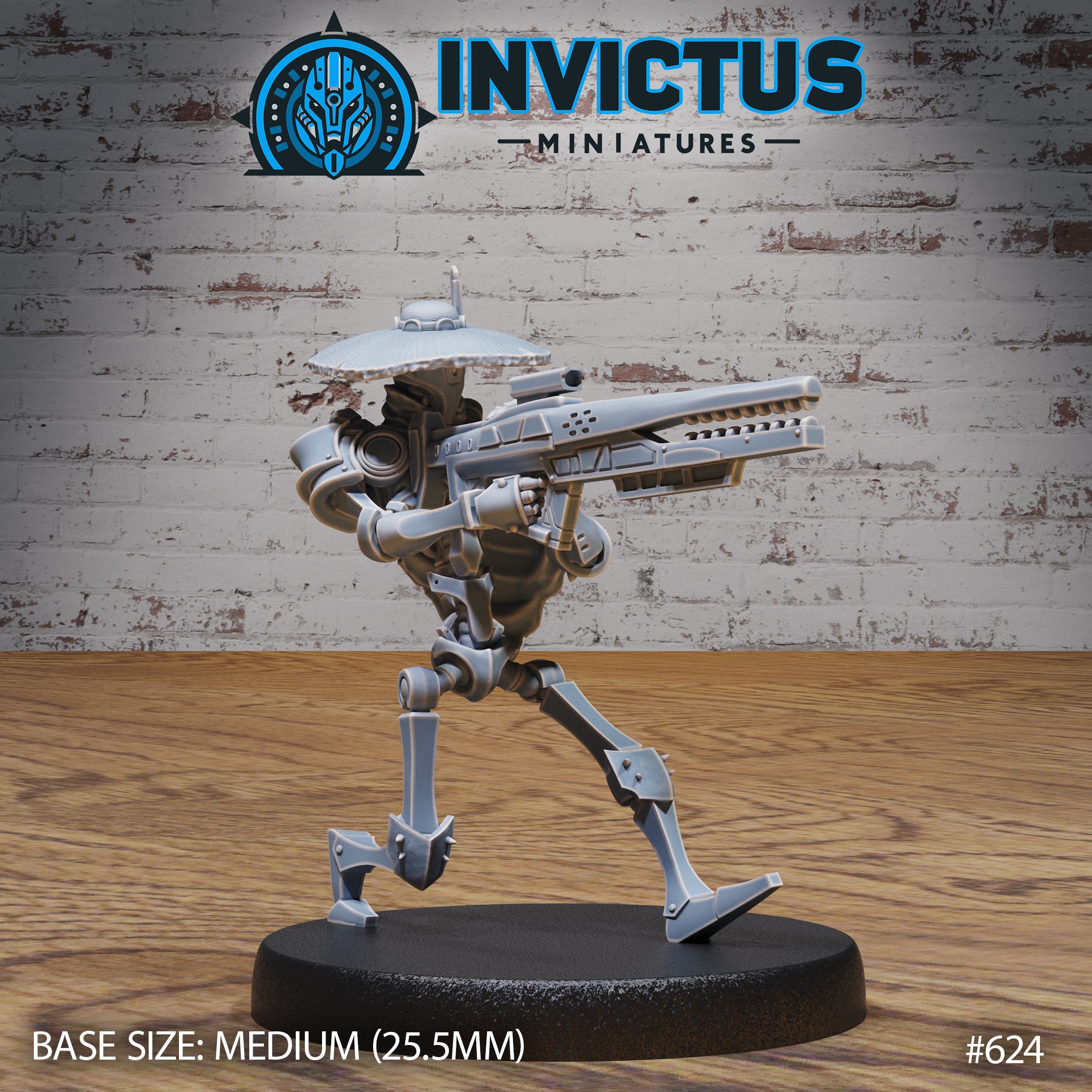 Robot Poacher Male Shooting / Steampunk Construct / War Steel Droid / Infantry Machine / Warrior Control Mechanism / Battle Automaton Robot / Steam Technology Society Encounter